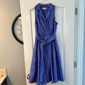Evan Picone  purple sleeveless party dress size 4